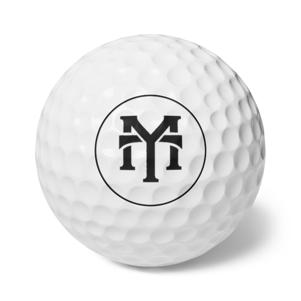 Monogram Golf Balls, 6pcs