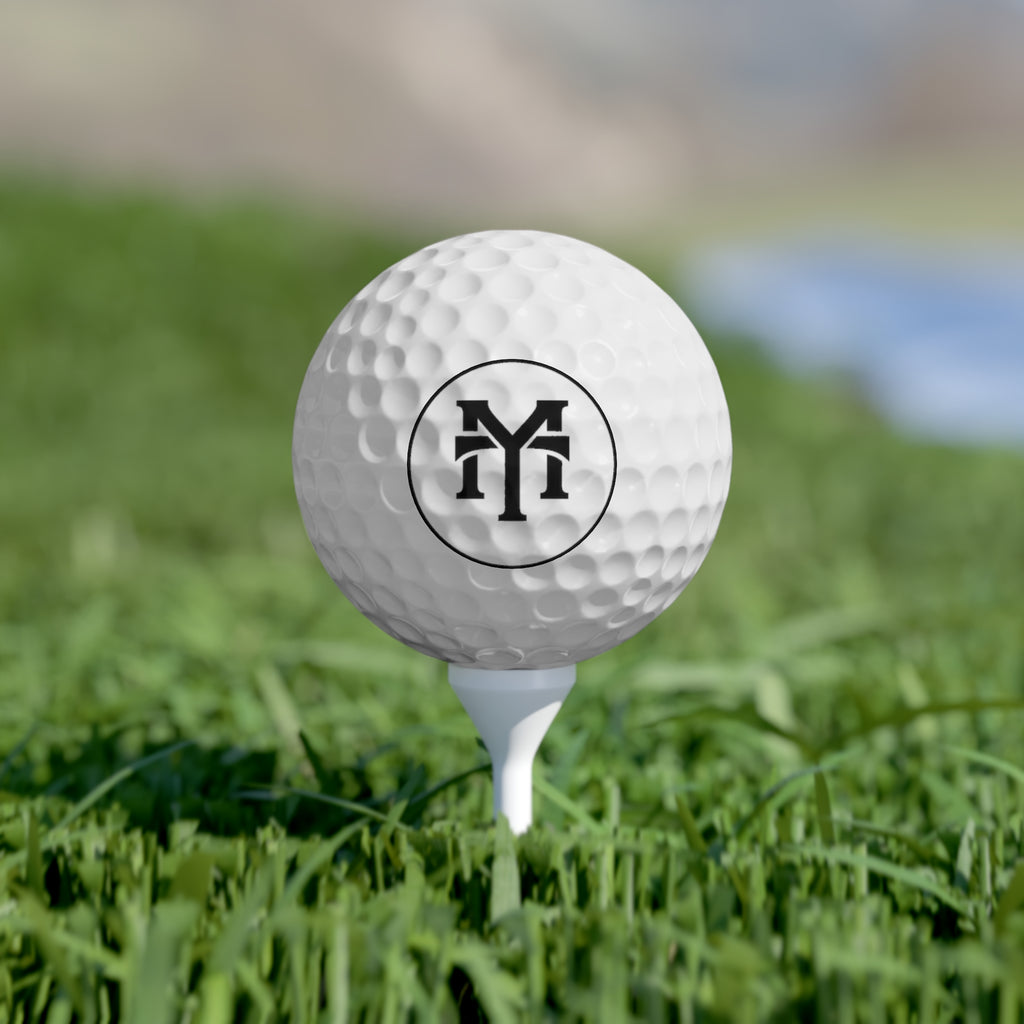 Monogram Golf Balls, 6pcs